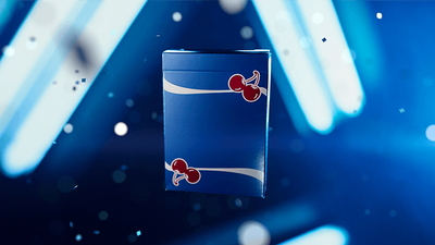 PlayingCardDecks.com-Cherry Casino Tahoe Blue Playing Cards USPCC