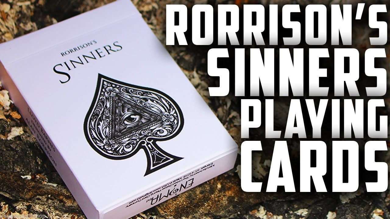 PlayingCardDecks.com-Sinners Playing Cards USPCC