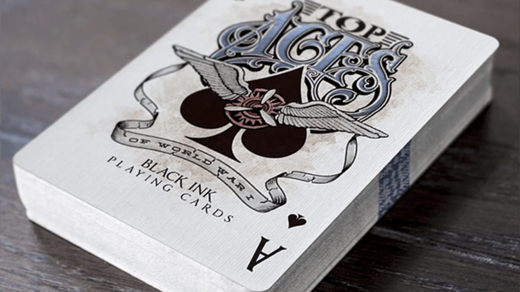 PlayingCardDecks.com-Top Aces of WWI Standard Edition Playing LPCC