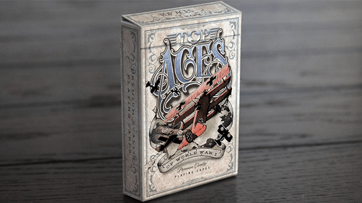 PlayingCardDecks.com-Top Aces of WWI Standard Edition Playing LPCC