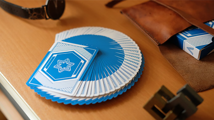 PlayingCardDecks.com-Vigor Blue Playing Cards TWPCC