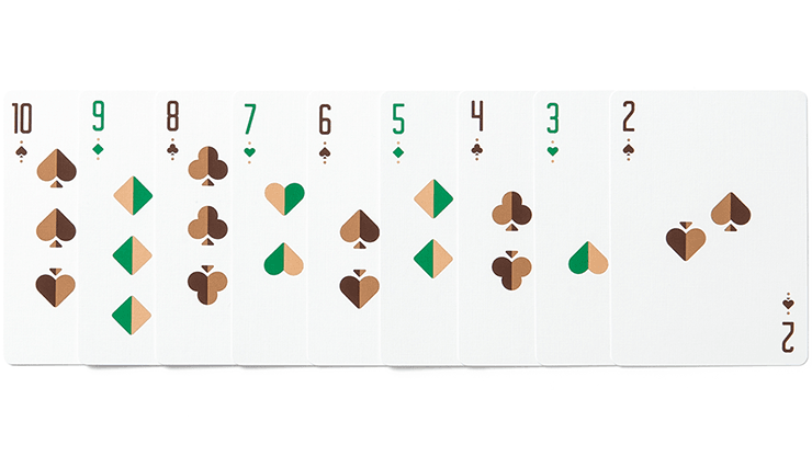 PlayingCardDecks.com-Green Wheel Playing Cards USPCC