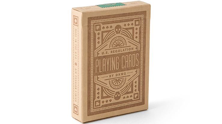 PlayingCardDecks.com-Green Wheel Playing Cards USPCC