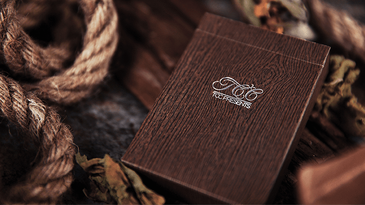 PlayingCardDecks.com-Wooden Cardistry Trainers 7 Pack TCC