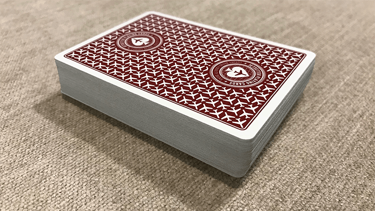 PlayingCardDecks.com-Jetsetter Restricted Red Playing Cards EPCC
