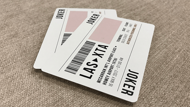 PlayingCardDecks.com-Jetsetter Restricted Red Playing Cards EPCC