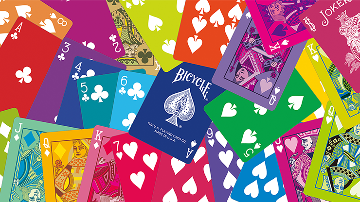 PlayingCardDecks.com-Rainbow TCC Bicycle Playing Cards