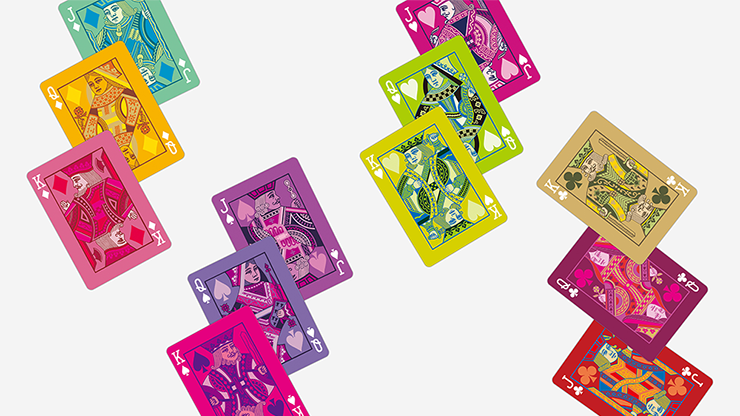 PlayingCardDecks.com-Rainbow TCC Bicycle Playing Cards