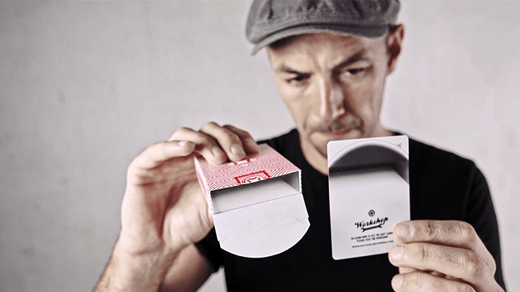 PlayingCardDecks.com-Optricks Red Animated Playing Cards