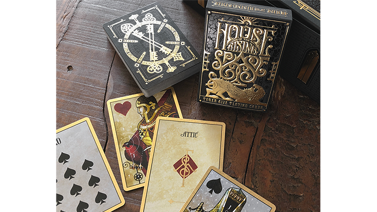 PlayingCardDecks.com-House of the Rising Spade Cartomancer Playing Cards Cartamundi