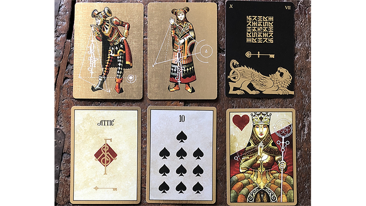 PlayingCardDecks.com-House of the Rising Spade Cartomancer Playing Cards Cartamundi