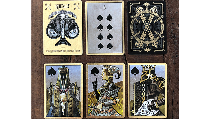 PlayingCardDecks.com-House of the Rising Spade Cartomancer Playing Cards Cartamundi