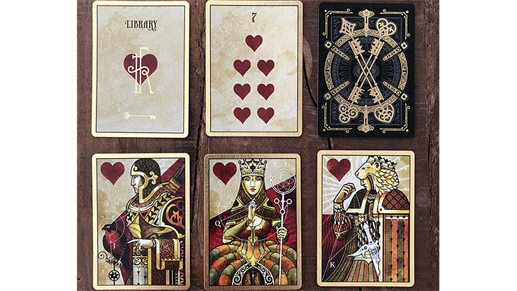 PlayingCardDecks.com-House of the Rising Spade Cartomancer Playing Cards Cartamundi