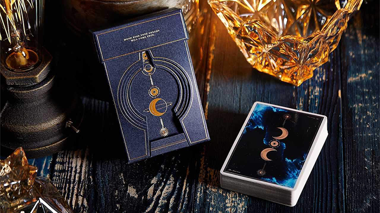 PlayingCardDecks.com-Luna Moon Deluxe 2 Deck Set (Classic & Deluxe) Playing Cards USPCC