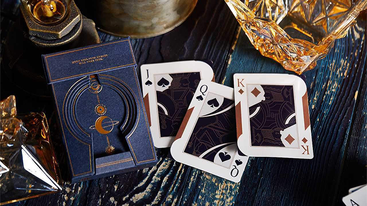 PlayingCardDecks.com-Luna Moon Deluxe 2 Deck Set (Classic & Deluxe) Playing Cards USPCC