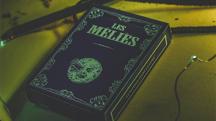 PlayingCardDecks.com-Les Melies Conquest Blue Playing Cards USPCC