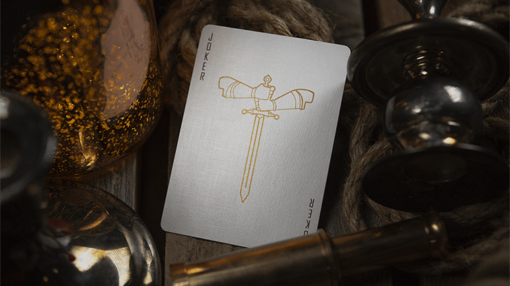 PlayingCardDecks.com-King & Legacy Gold Marked Playing Cards USPCC