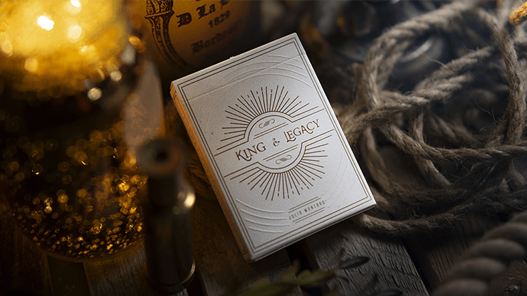 PlayingCardDecks.com-King & Legacy Gold Marked Playing Cards USPCC