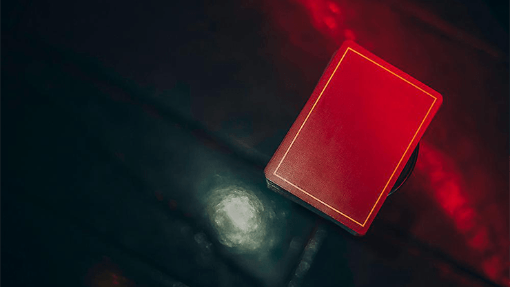 PlayingCardDecks.com-NOC Out Red Gold v2 Playing Cards USPCC