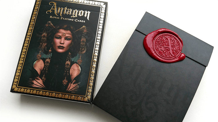 PlayingCardDecks.com-Antagon Royal Red Seal Edition Playing Cards NPCC