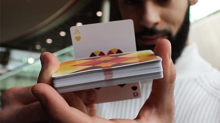 PlayingCardDecks.com-Diamon No 5 Winter Warmth Playing Cards USPCC