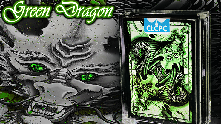 PlayingCardDecks.com-Green Dragon Playing Cards MPC