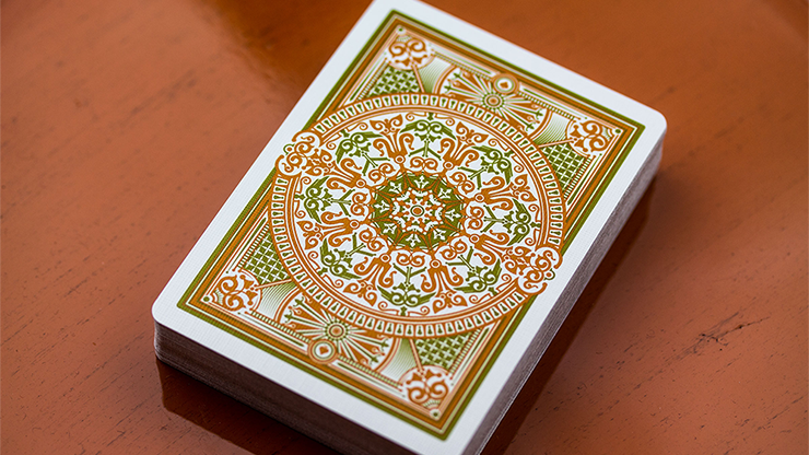 PlayingCardDecks.com-Olive Tally-Ho Playing Cards