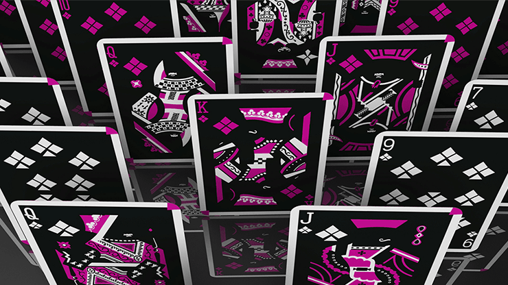 PlayingCardDecks.com-Cardistry Ninjas Wildberry Playing Cards USPCC