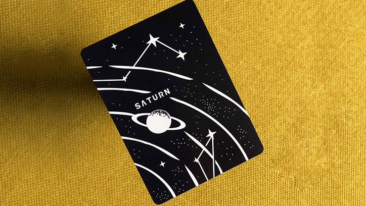 PlayingCardDecks.com-The Planets: Saturn Playing Cards USPCC