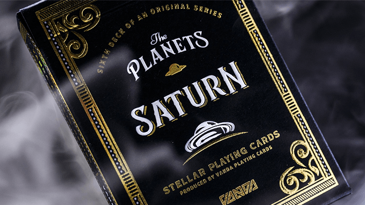 PlayingCardDecks.com-The Planets: Saturn Playing Cards USPCC