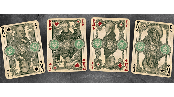PlayingCardDecks.com-Federal 52 v2 Playing Cards USPCC