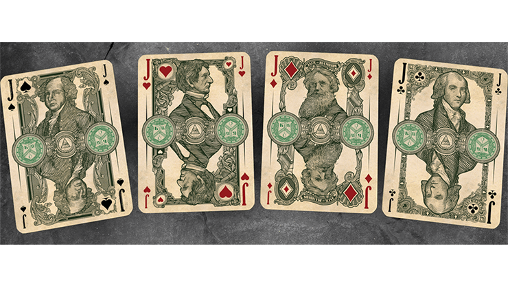 PlayingCardDecks.com-Federal 52 v2 Playing Cards USPCC