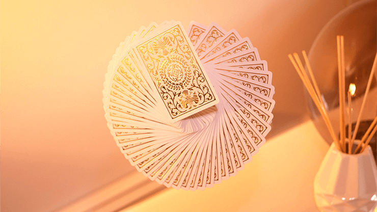 PlayingCardDecks.com-Regalia White Gold Luxury Playing Cards Cartamundi