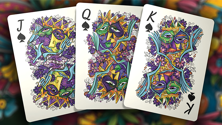 PlayingCardDecks.com-Masquerade Mardi Gras Edition Playing Cards USPCC