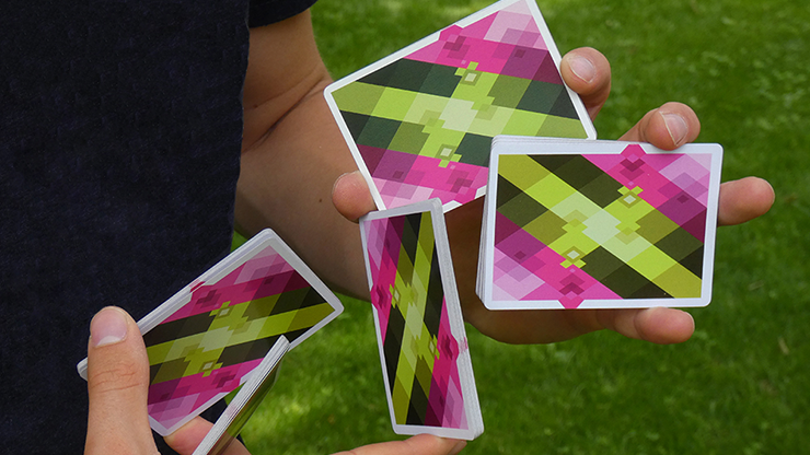 PlayingCardDecks.com-Diamon No 8 Summer Bright Playing Cards USPCC