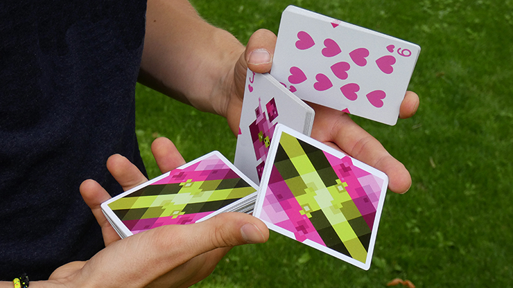 PlayingCardDecks.com-Diamon No 8 Summer Bright Playing Cards USPCC