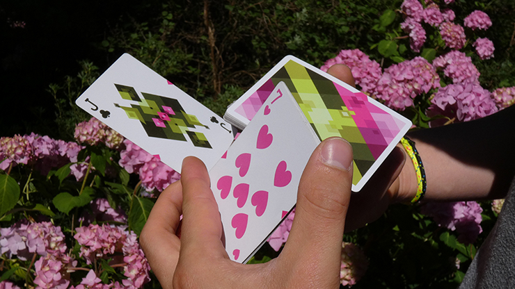 PlayingCardDecks.com-Diamon No 8 Summer Bright Playing Cards USPCC