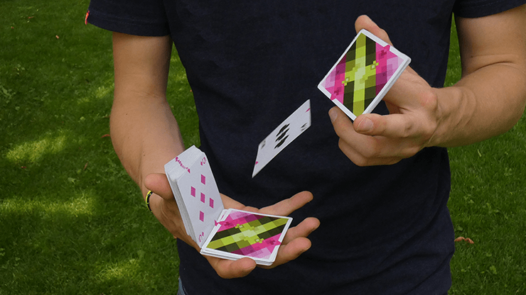PlayingCardDecks.com-Diamon No 8 Summer Bright Playing Cards USPCC