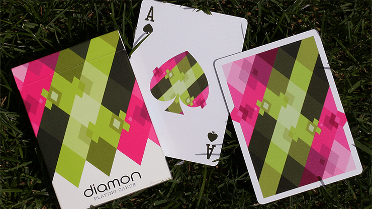 PlayingCardDecks.com-Diamon No 8 Summer Bright Playing Cards USPCC