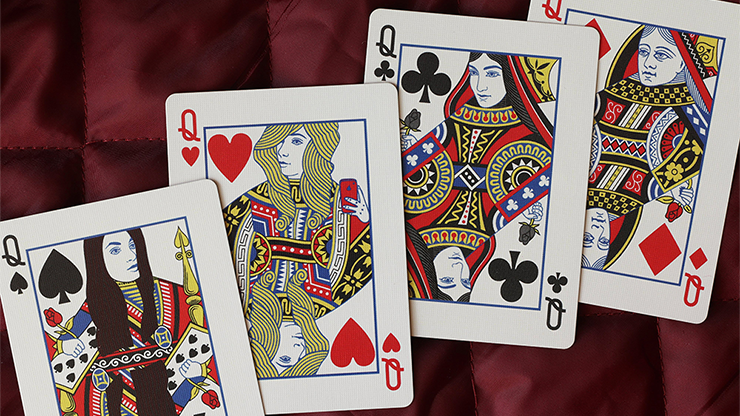 PlayingCardDecks.com-Red Roses Playing Cards USPCC