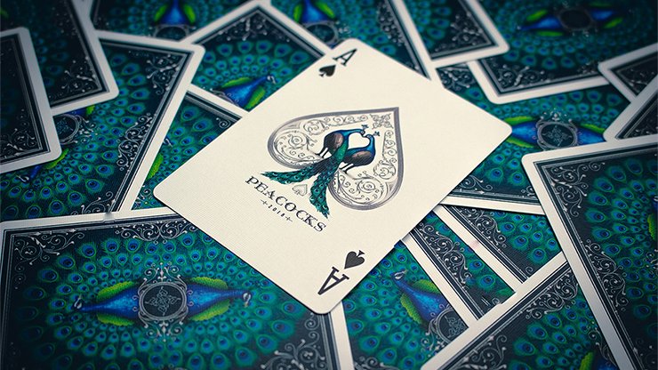 PlayingCardDecks.com-Peacocks Playing Cards USPCC
