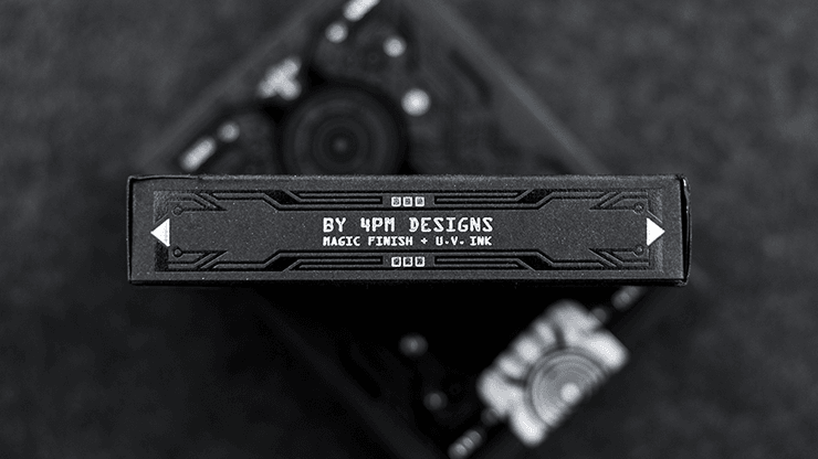 PlayingCardDecks.com-Grid Blackout UV Ink Bicycle Playing Cards