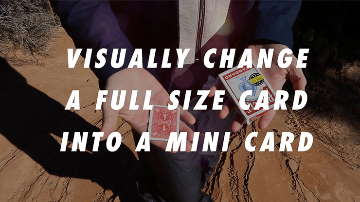 PlayingCardDecks.com-Micro Blue Card Magic Trick