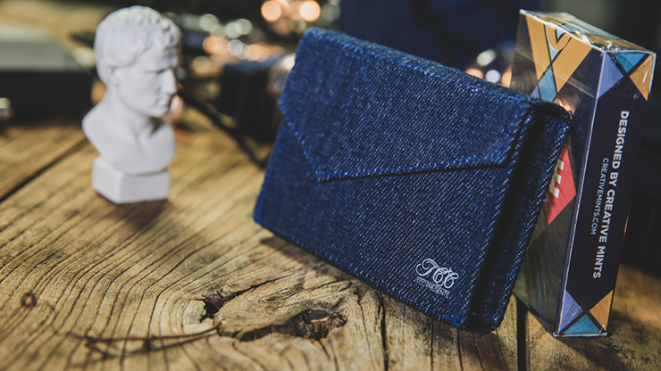 PlayingCardDecks.com-Denim Jean Bag Playing Card Deck Holder