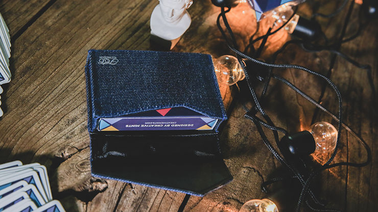 PlayingCardDecks.com-Denim Jean Bag Playing Card Deck Holder