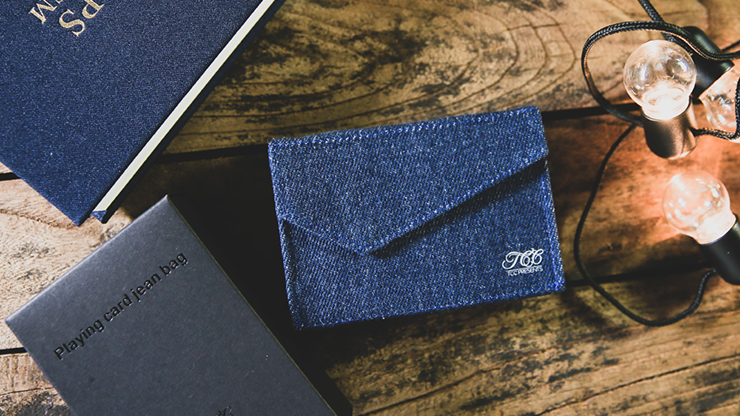 PlayingCardDecks.com-Denim Jean Bag Playing Card Deck Holder