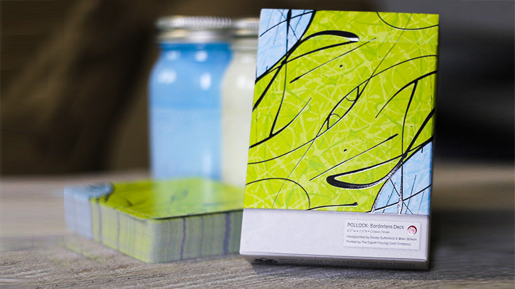 PlayingCardDecks.com-POLLOCK: Borderless Playing Cards EPCC