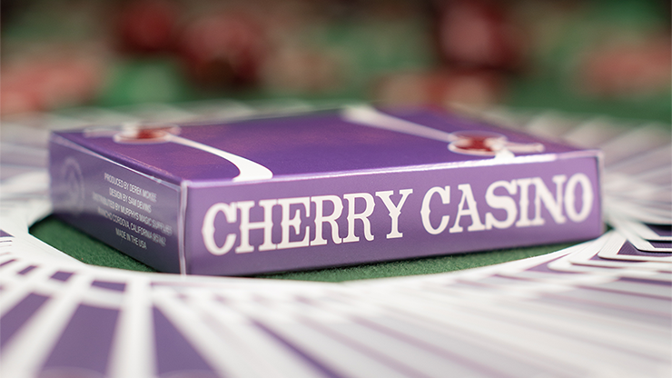 PlayingCardDecks.com-Cherry Casino Fremonts (Desert Inn Purple) Playing Cards