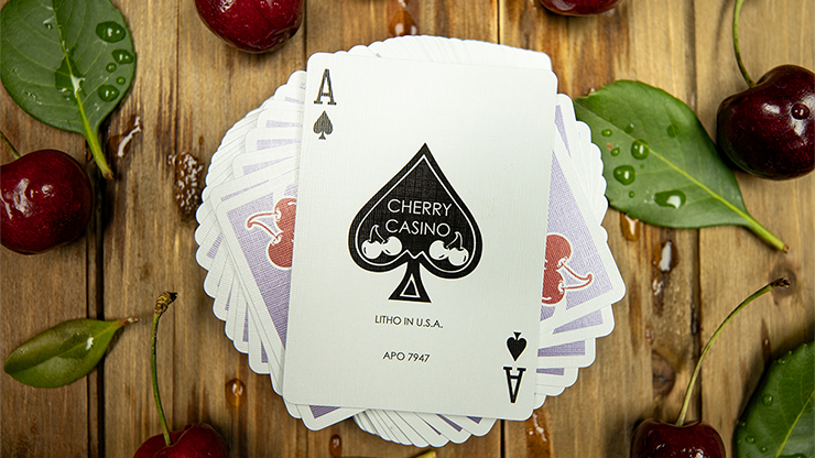 PlayingCardDecks.com-Cherry Casino Fremonts (Desert Inn Purple) Playing Cards