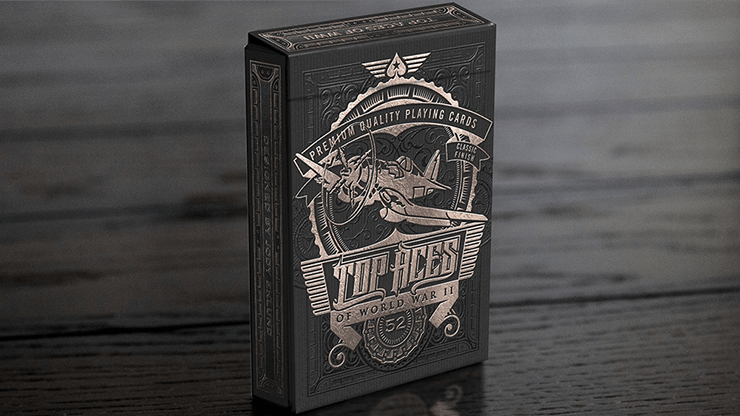 PlayingCardDecks.com-Top Aces of WWII Playing Cards USPCC
